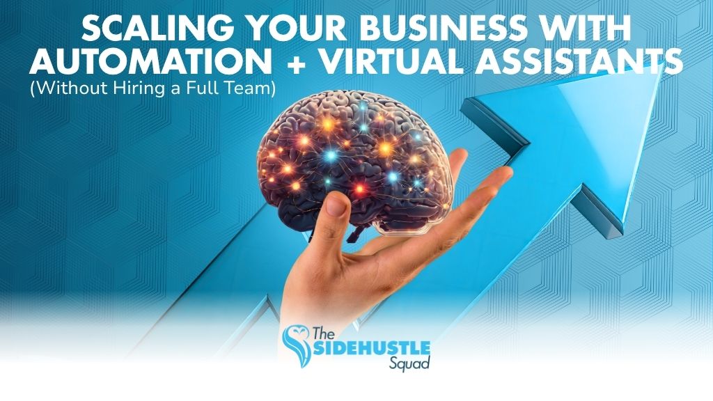 Scaling Your Business with Automation + Virtual Assistants (Without Hiring a Full Team)